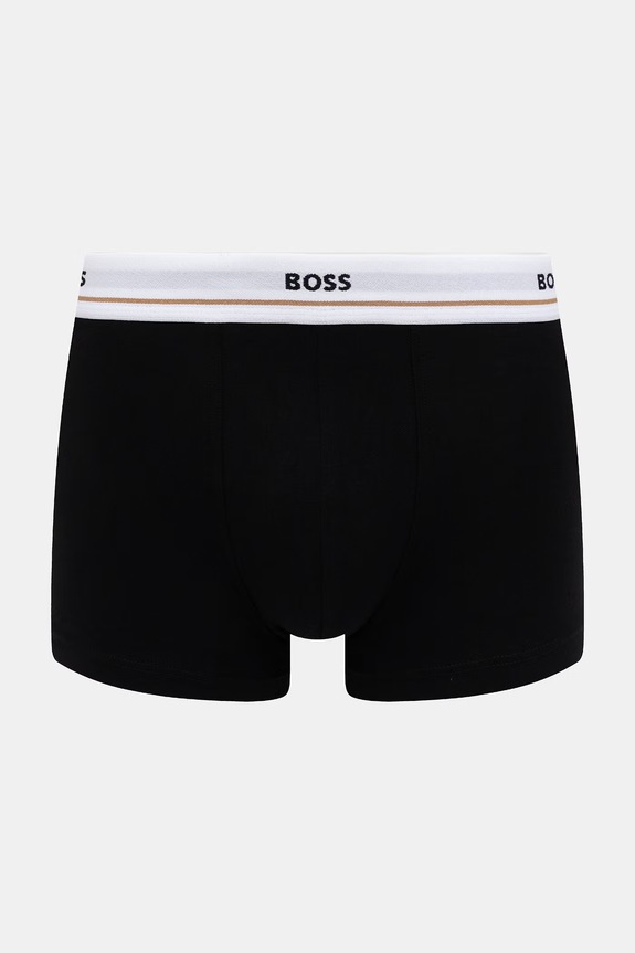 Odzież BOSS bokserki męskie bawełniane z elastanem Trunk 5P Essential 5-pack 50531660 multicolor