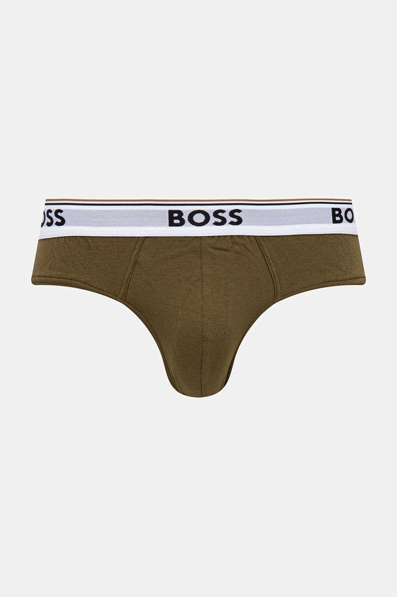 Дрехи Слипове BOSS (3 чифта) Brief 3P Power 50531681 зелен