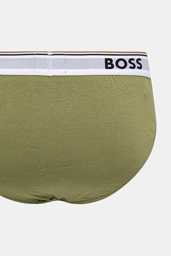 Слипове BOSS (3 чифта) Brief 3P Power 50531681 зелен
