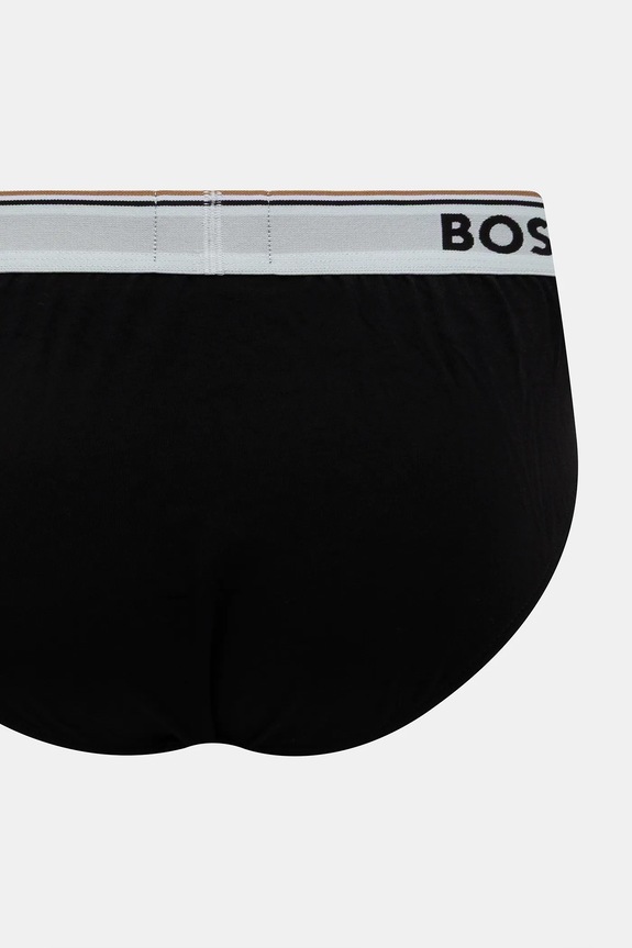 Slipy BOSS 3-pak Brief 3P Power 50531681 čierna