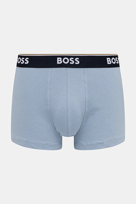 Îmbrăcăminte BOSS boxeri 3-pack Trunk 3P Power 50531684 bleumarin