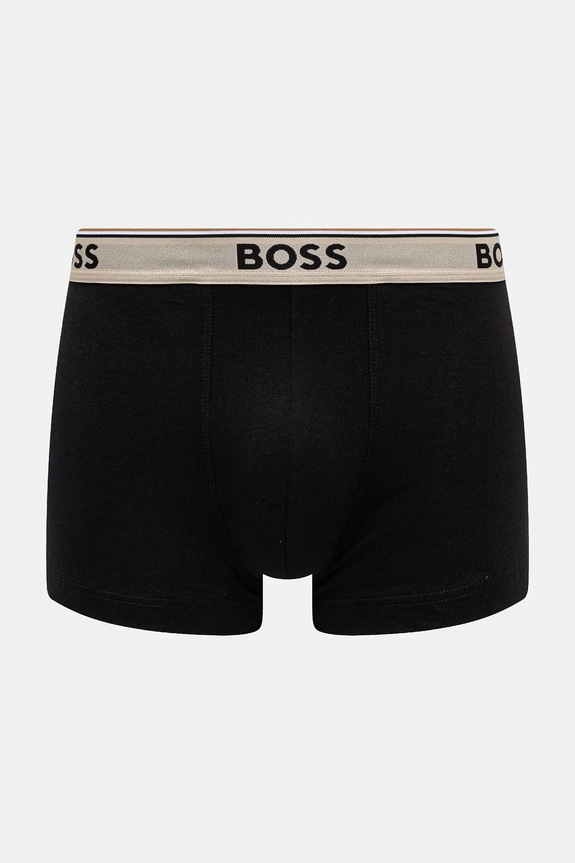 Odzież BOSS bokserki 3-pack Trunk 3P Power 50531684 czarny