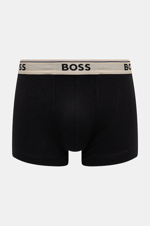 Odzież BOSS bokserki 3-pack Trunk 3P Power 50531684 czarny