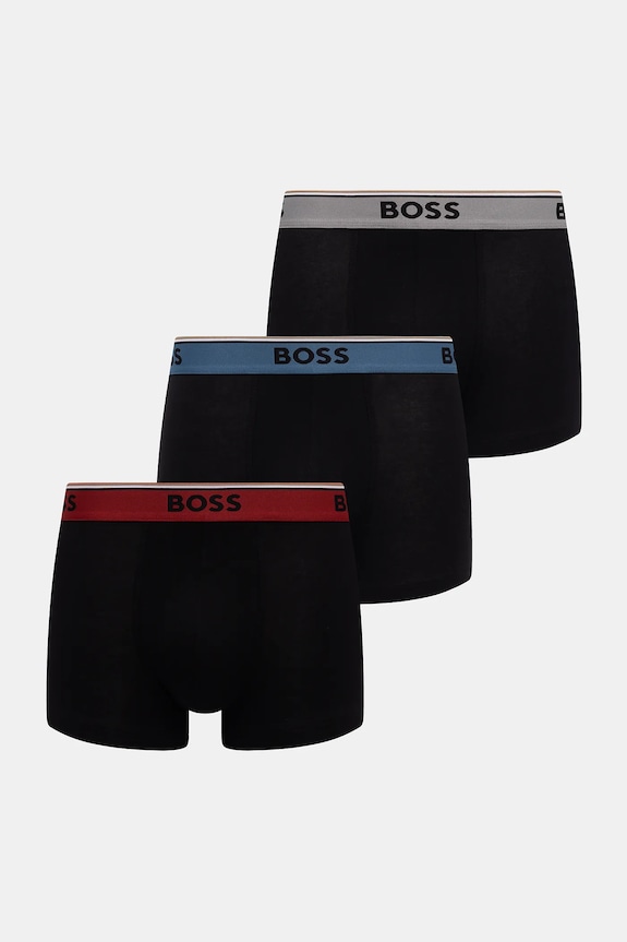 BOSS boxeri 3-pack Trunk 3P Power boxeri negru 50531684