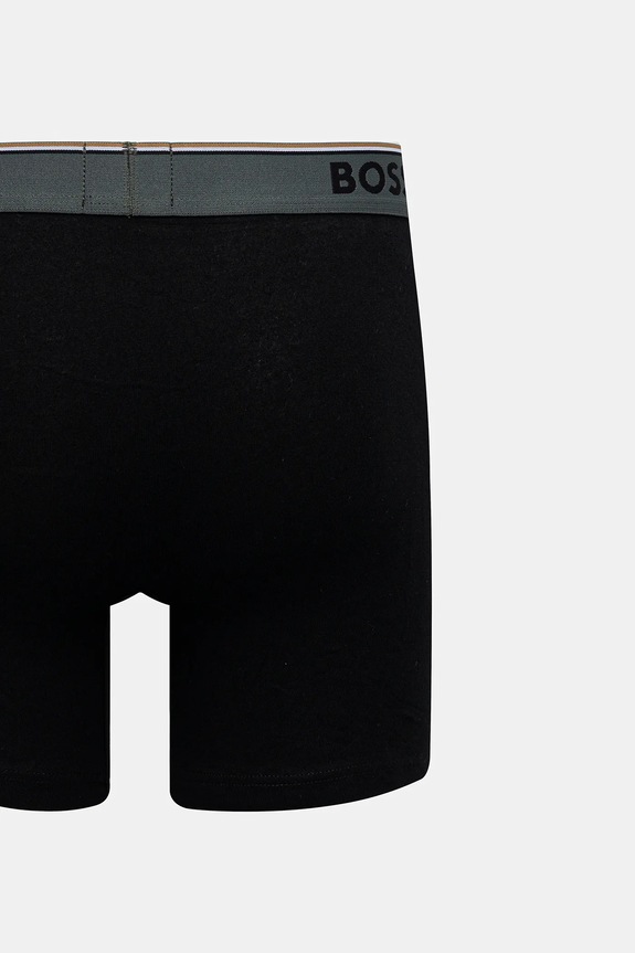 Boxerky BOSS 3-pak BoxerBr 3P Power 50531691 čierna