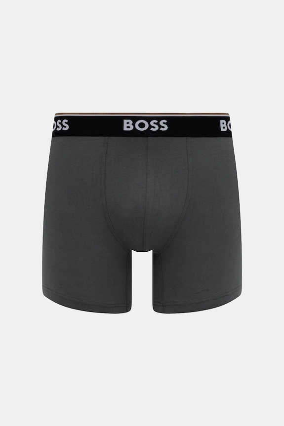 BOSS boxeri 3-pack BoxerBr 3P Power 50531691 negru NC25