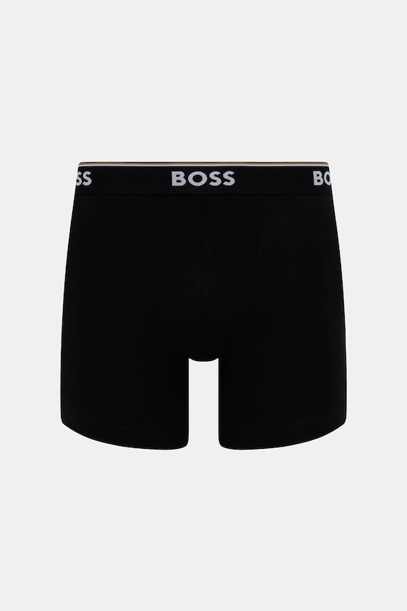 BOSS boxeri 3-pack BoxerBr 3P Power negru 50531691