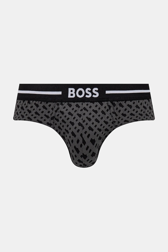BOSS slipy 3-pack 50531706 czarny SS25