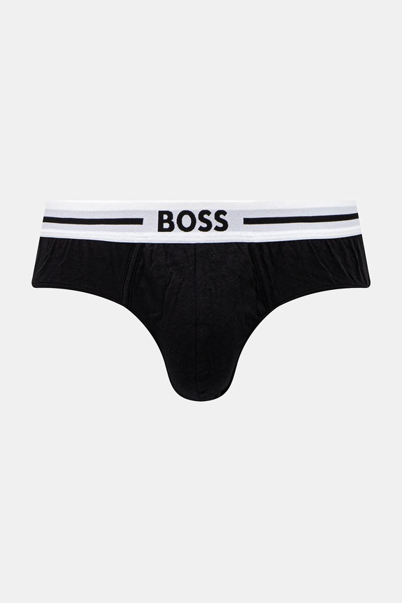 Odzież BOSS slipy 3-pack 50531706 czarny