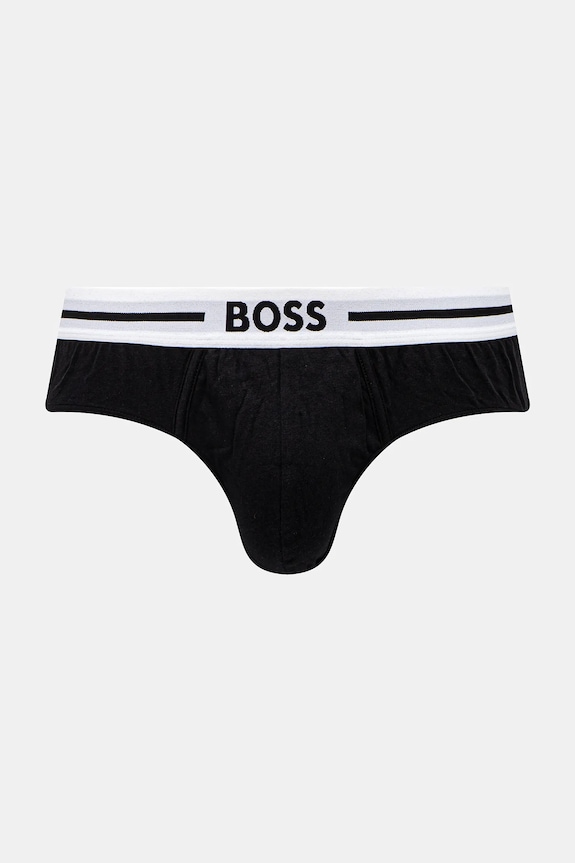 Odzież BOSS slipy 3-pack 50531706 czarny