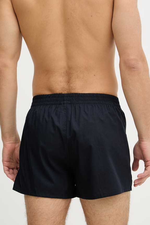 BOSS voľné boxerky pánske bavlnené 2P Boxer S. CW Peach 2-pak 50515464 modrá