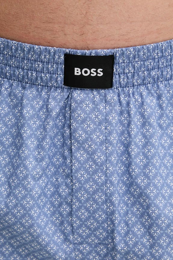 BOSS φαρδιά ανδρικά βαμβακερά μποξεράκια 2P Boxer S. CW Peach 2-pack 50515464