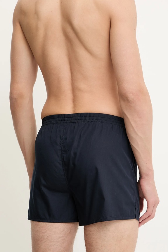 Îmbrăcăminte BOSS boxeri lejeri bărbătești din bumbac 2P Boxer S. CW Peach pachet de 2 50515464 albastru
