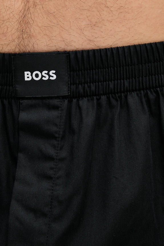 BOSS boxeri lejeri bărbați din bumbac 2P Boxer S. CW Peach pachet de 2 50515464