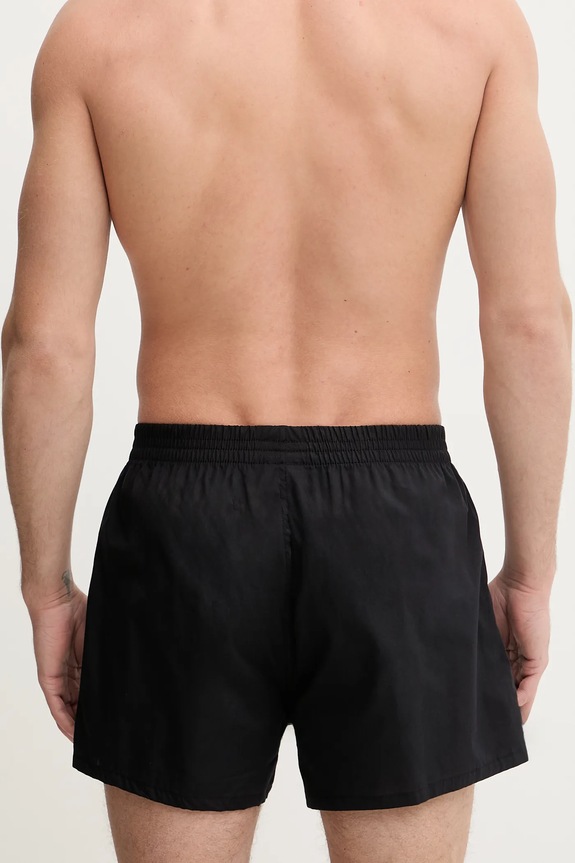 BOSS φαρδιά μποξεράκια Ανδρικά βαμβακερά 2P Boxer S. CW Peach 2-pack μαύρο 50515464