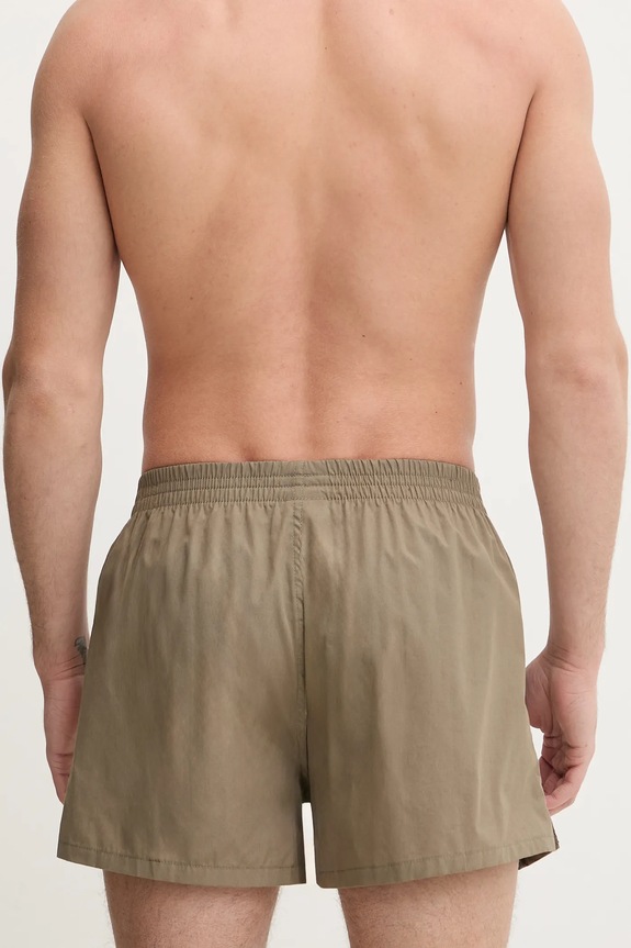 BOSS φαρδιά μποξεράκια Ανδρικά βαμβακερά 2P Boxer S. CW Peach 2-pack 50515464 μαύρο