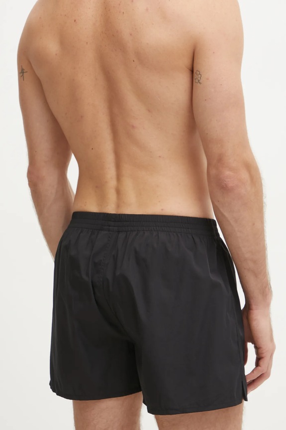 BOSS bokserki luźne męskie bawełniane 2-pack czarny 50515464