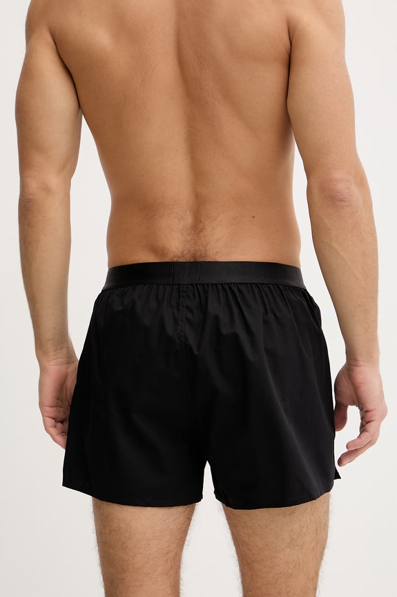 BOSS boxeri bărbați din bumbac 2P Boxer Shorts EW pachet de 2 verde 50535781