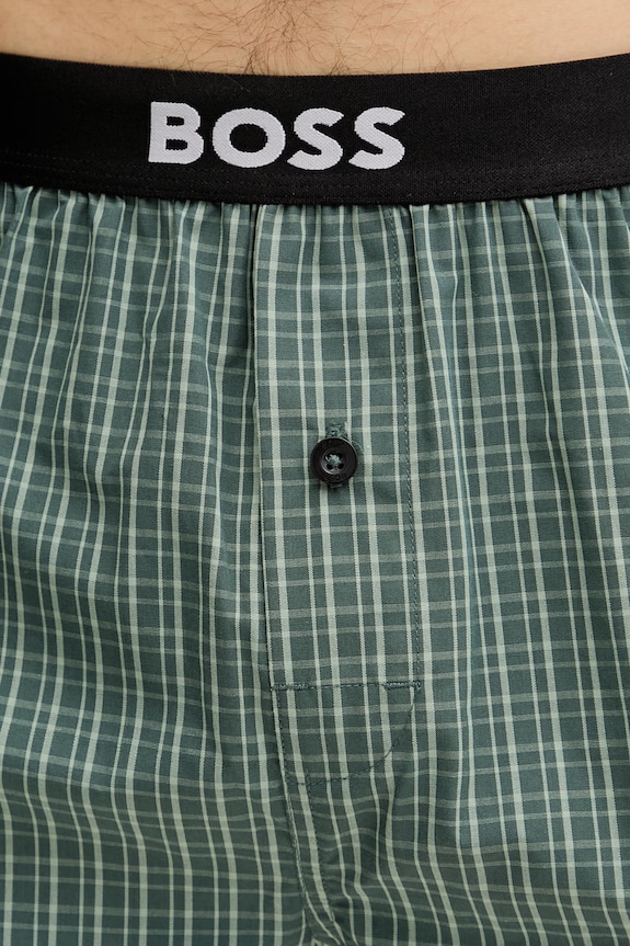 BOSS boxeri bărbați din bumbac 2P Boxer Shorts EW pachet de 2 50535781