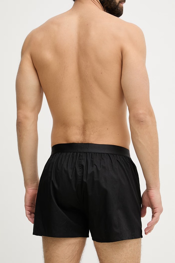 BOSS boxeri bărbați din bumbac 2P Boxer Shorts EW pachet de 2 50535781 gri