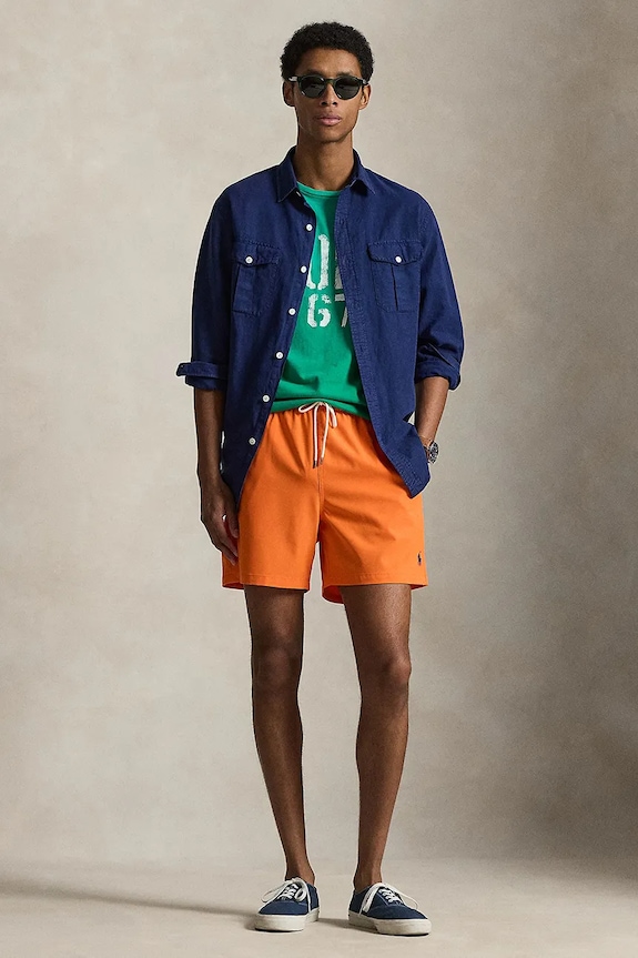 Ruházat Polo Ralph Lauren fürdőnadrág férfi 710957782 narancssárga