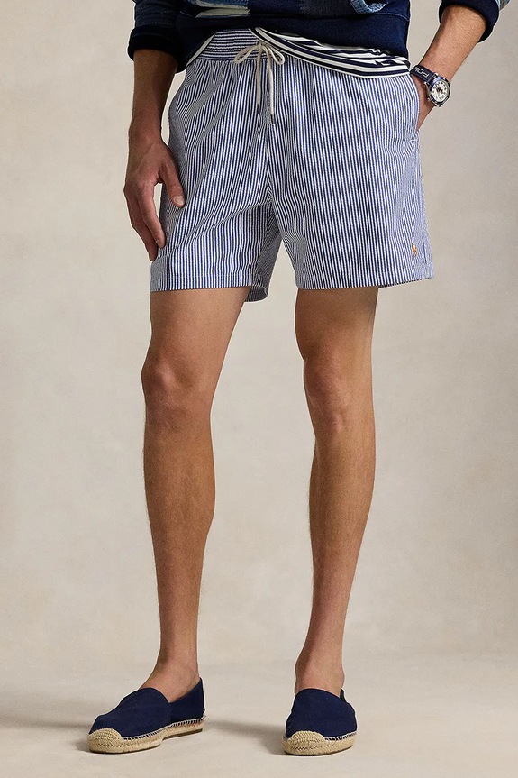 Kratke hlače za kupanje Polo Ralph Lauren 710957784 plava SS26