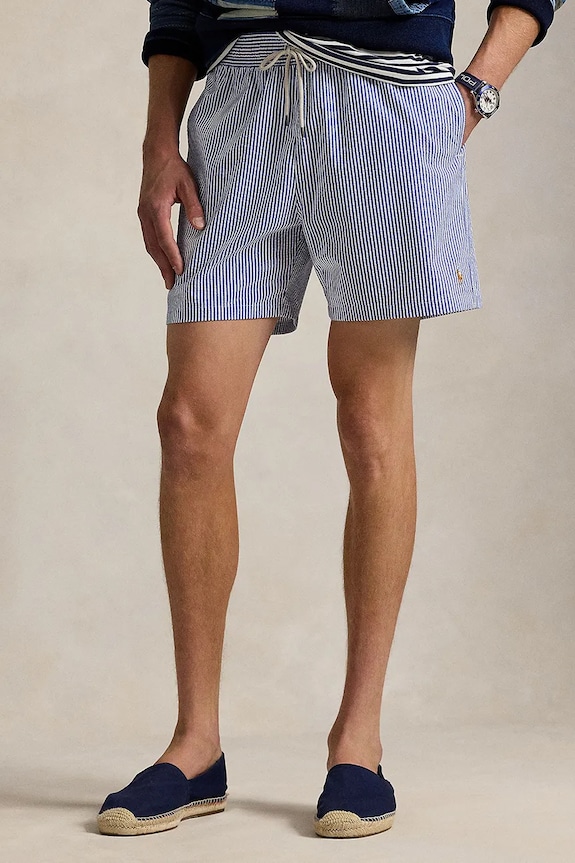 Kratke hlače za kupanje Polo Ralph Lauren 710957784 plava SS26