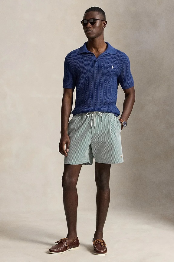 Abbigliamento Polo Ralph Lauren pantaloncini da bagno da uomo 710957784 verde