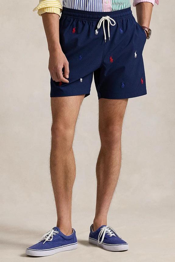 Polo Ralph Lauren szorty kąpielowe Planet friendly niebieski 710957786