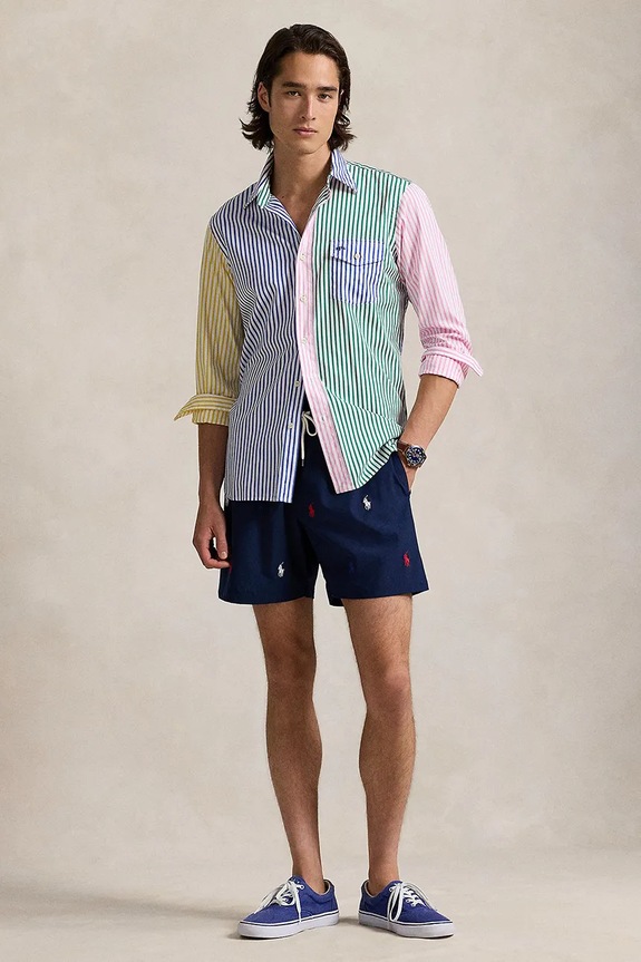 Polo Ralph Lauren szorty kąpielowe niebieski 710957786