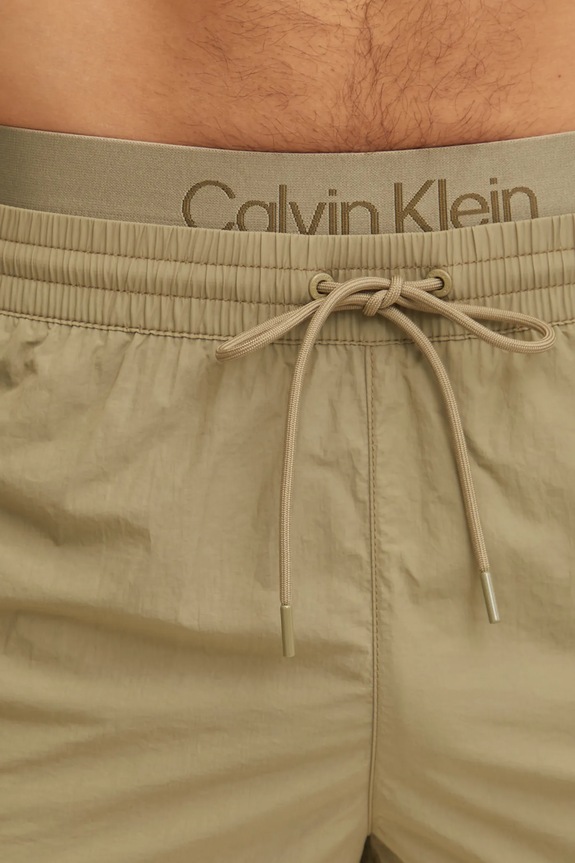 Calvin Klein szorty zielony KM0KM01081