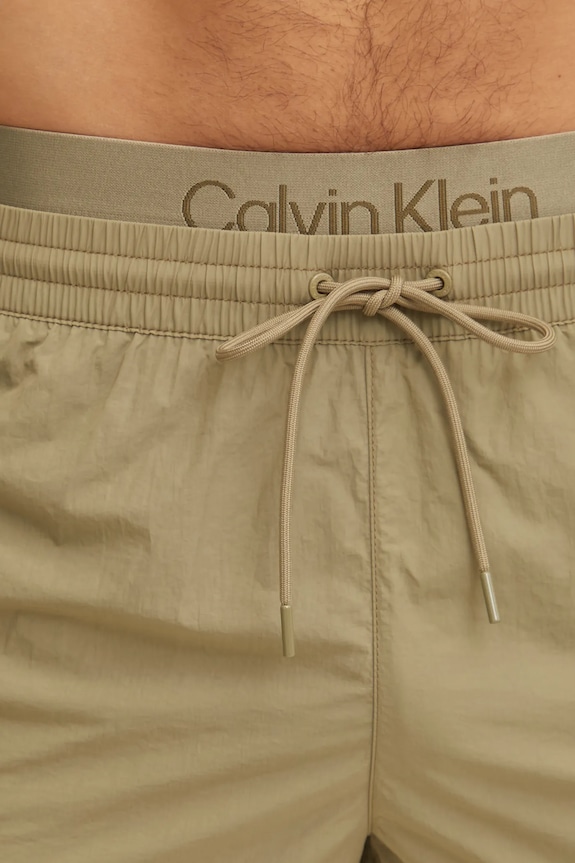 Calvin Klein szorty zielony KM0KM01081