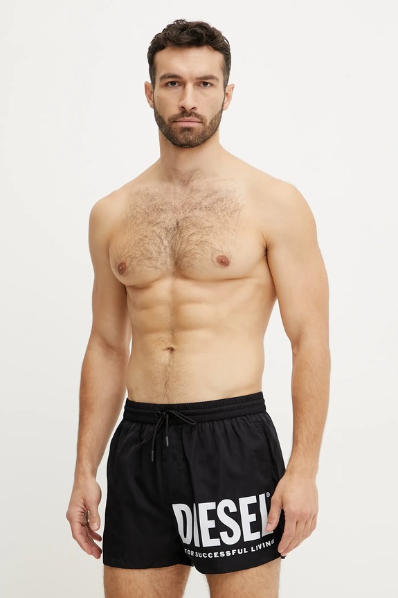 Diesel szorty kąpielowe MARIO-34-D-CORE BOXER-SHORTS czarny A16300.0NJAS