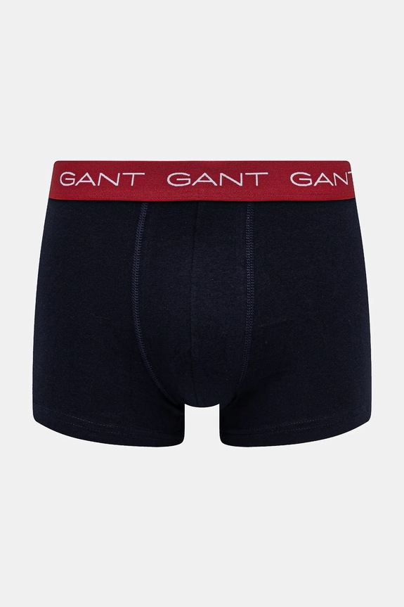 Gant bokserki 3-pack granatowy 902443003