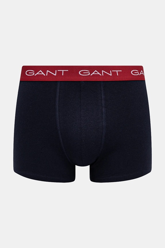 Îmbrăcăminte Gant boxeri 3-pack 902443004 bleumarin
