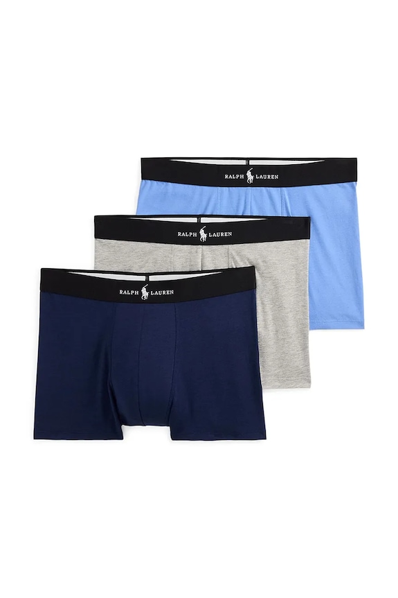 Polo Ralph Lauren boxeri 3-pack boxeri negru 714965507