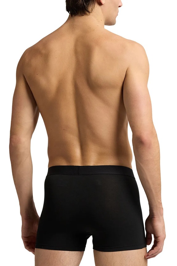 Abbigliamento Polo Ralph Lauren boxer pacco da 3 714965507 nero