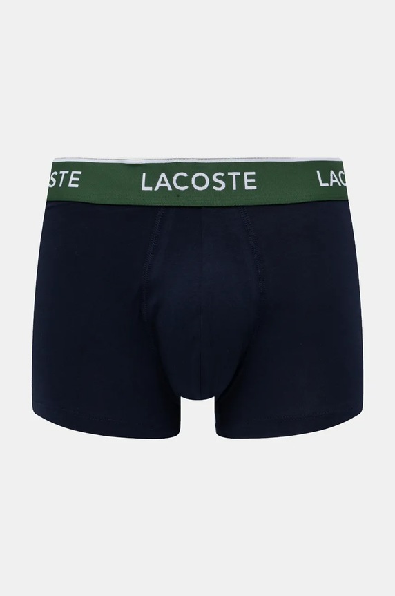 Bokserice Lacoste 3-pack 5H1297 mornarsko plava SS26