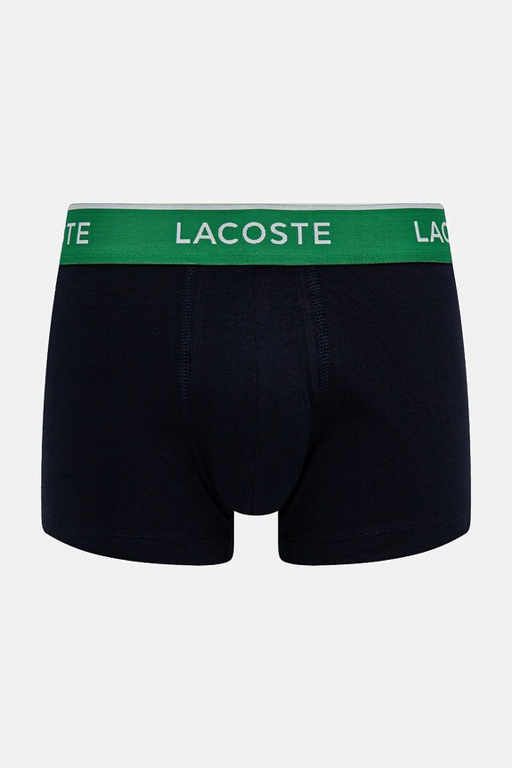 Одежда Боксеры Lacoste 3 шт 5H1297 тёмно-синий