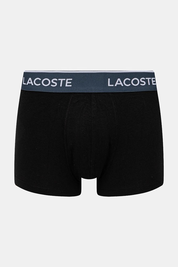 Odzież Lacoste bokserki 3-pack 5H1297 czarny