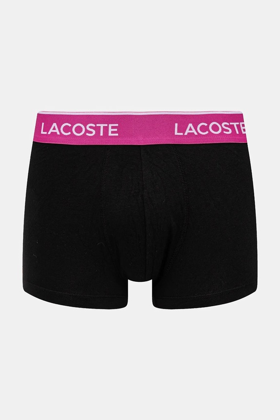 Lacoste bokserki 3-pack czarny 5H1297