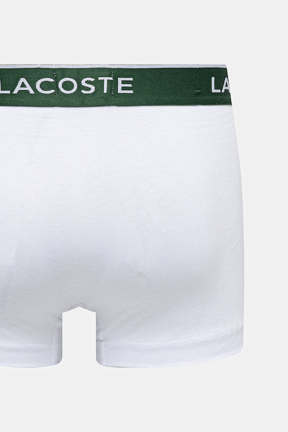 Одяг Боксери Lacoste 3-pack 5H1300 білий