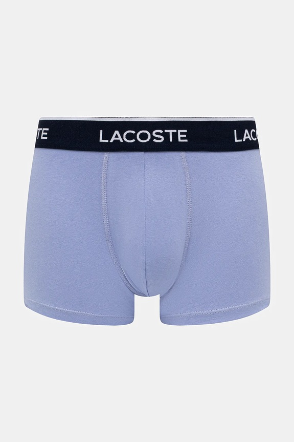 Одежда Боксеры Lacoste 3 шт 5H1300 тёмно-синий