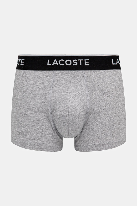 Одяг Боксери Lacoste 3-pack 5H1300 сірий