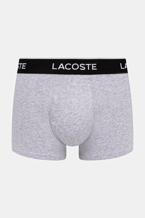 Lacoste bokserki dopasowane męskie bawełniane z elastanem 3-pack 5H1300 multicolor SS26
