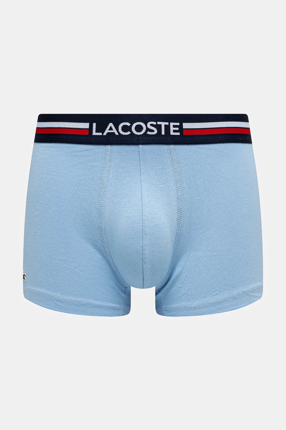 Lacoste boxeri 3-pack bleumarin 5H2390
