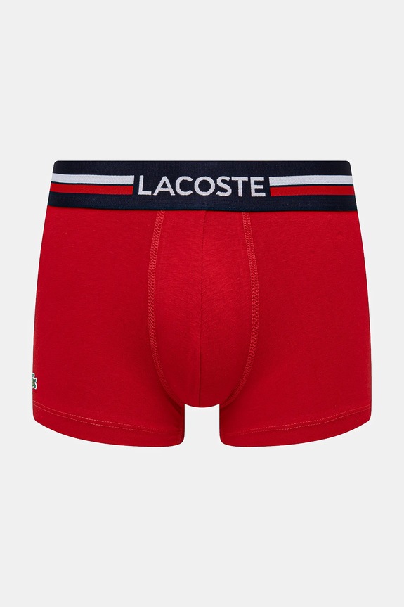 Îmbrăcăminte Lacoste boxeri 3-pack 5H2390 bleumarin