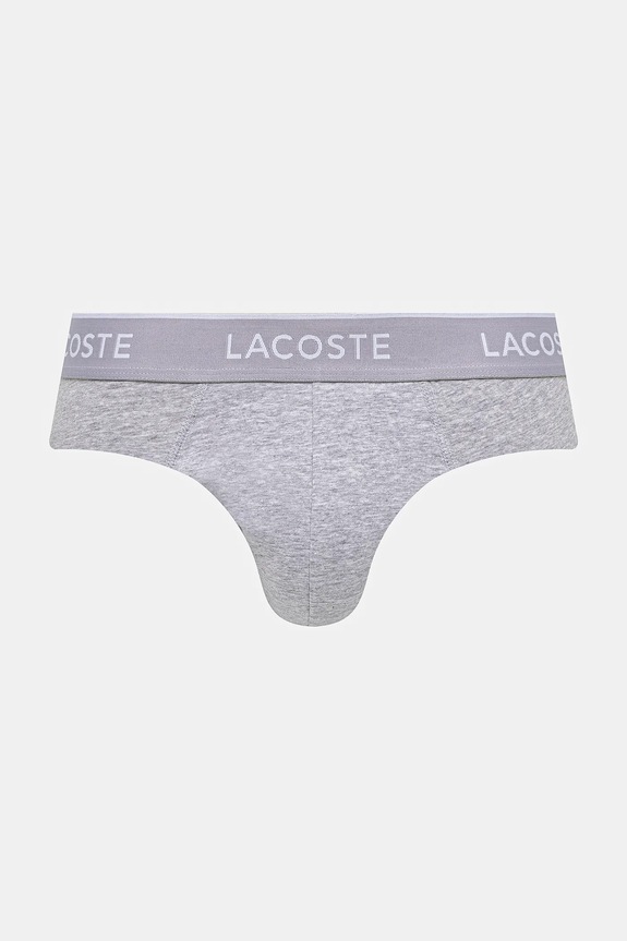 Odzież Lacoste slipy 3-pack 8H1293 biały