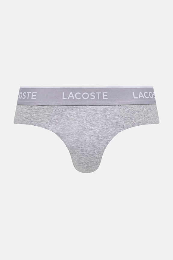 Odzież Lacoste slipy 3-pack 8H1293 biały