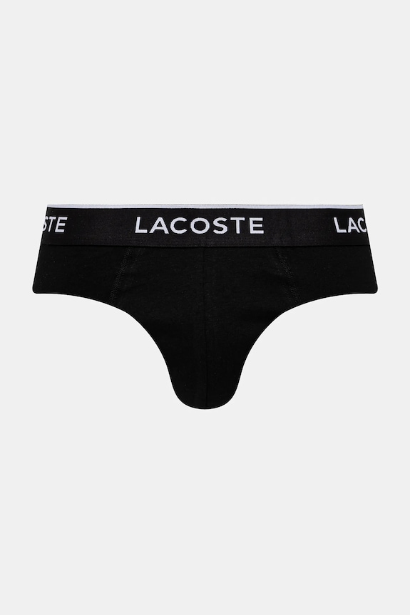 Moške spodnjice Lacoste 3-pack 8H1293 črna SS25